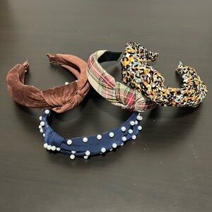 Set of 4 headbands.  Like new.  Small size.